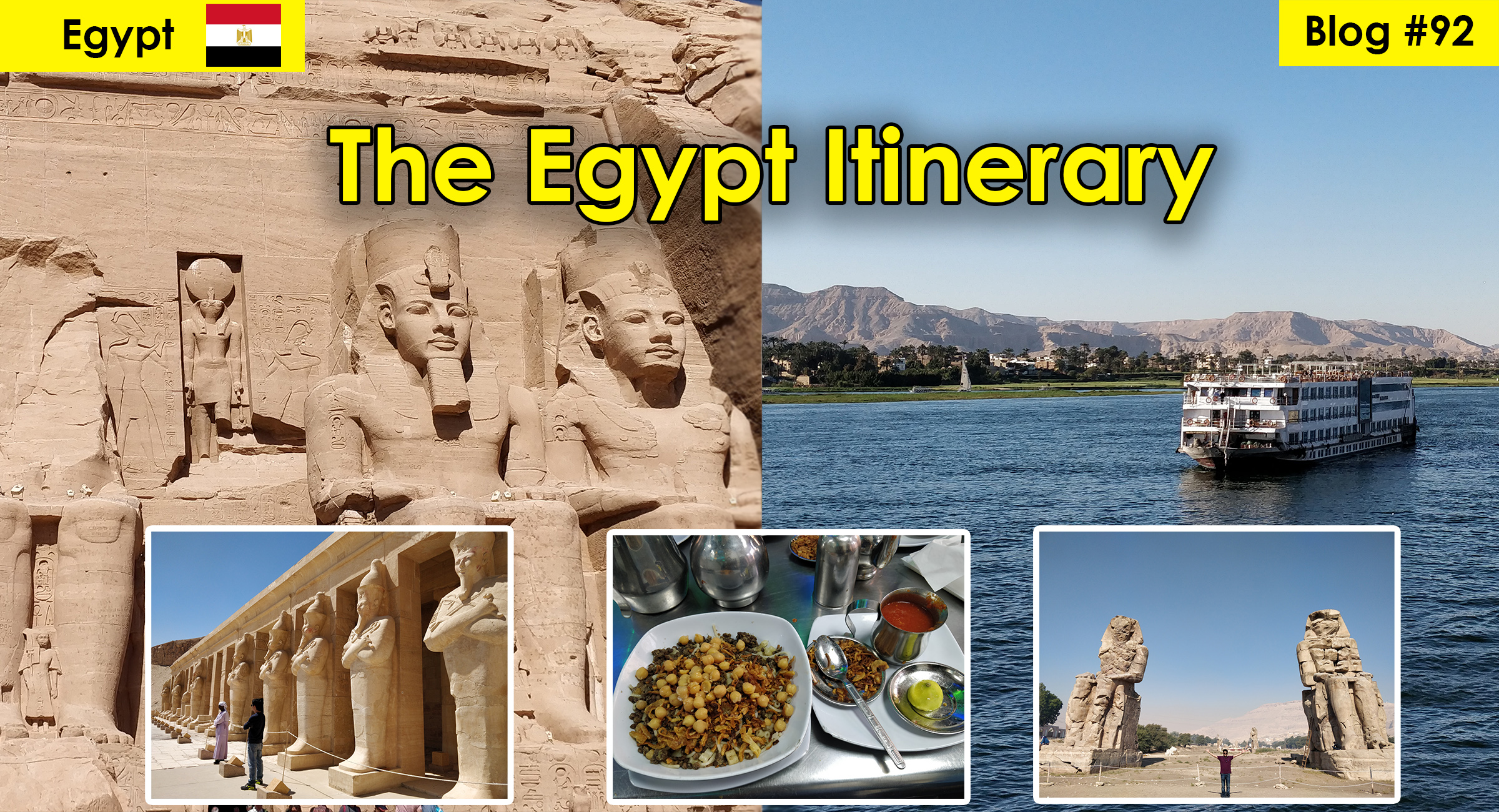 The Egypt Itinerary